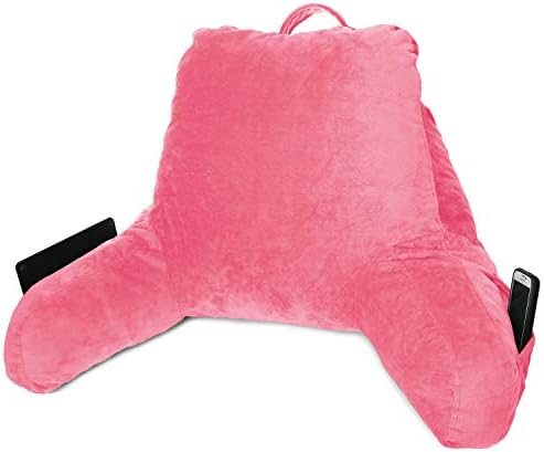 Clara Clark Reading Pillow - Medium Light Pink