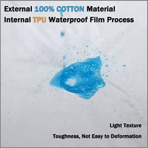 Waterproof Duvet Cover for Kids Elder and Pets with Zipper Closure