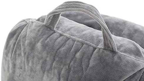 Husband Pillow Medium Dark Grey - Reading and Bed Rest Pillow