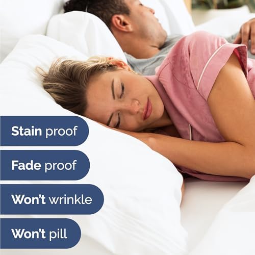 CGK Unlimited Twin Size 3 Piece Sheet Set - White