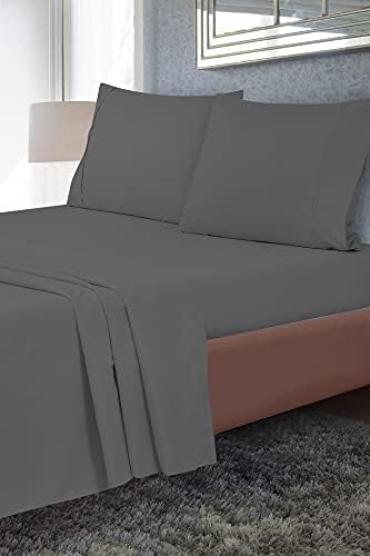 ROYALE LINENS Twin XL Flat Sheet - Ultra Soft Brushed Microfiber