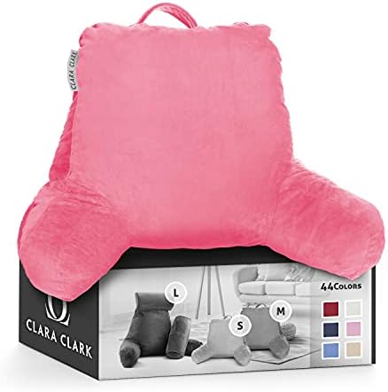 Clara Clark Reading Pillow - Medium Light Pink
