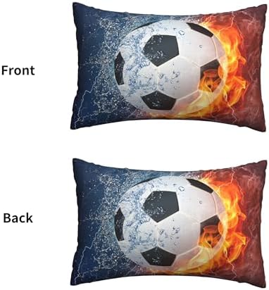 Sports Themed Throw Pillow Covers for Boys and Teens