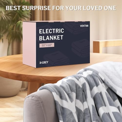VENTIMI 50x60 Heated Throw with 5 Heat Levels