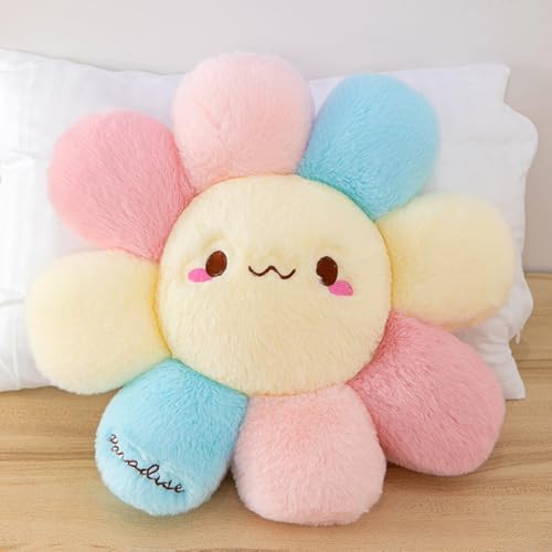 NatureMan Daisy Flower Throw Pillow - Large 22inch Floor Cushion