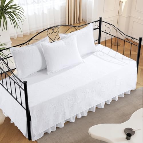 HOMBYS Daybed Set Twin Size Coin Pattern 5 Piece