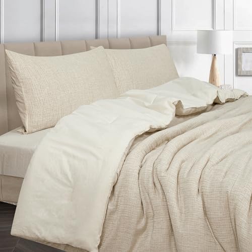 ROYALE LINENS Printed Duvet Cover Set FullQueen