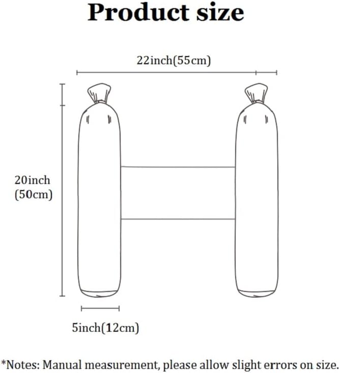 Reidio Candy Shaped Body Pillow Adjustable Neck Support Pillow
