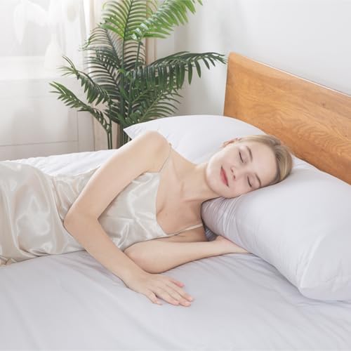 BedTreat Full Body Pillow Insert - 20 X 54 White