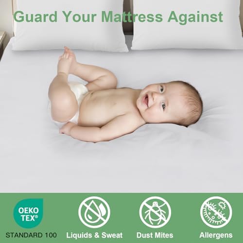 Sufdari Waterproof Mattress Protector Twin XL 1
