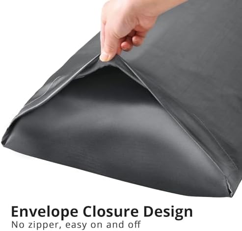 HUXMEYSON Cooling Body Pillow with Removable Satin Case