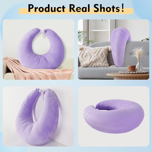 Vamorry Ergonomic Arm Support Pillow for Gaming Reading Crocheting