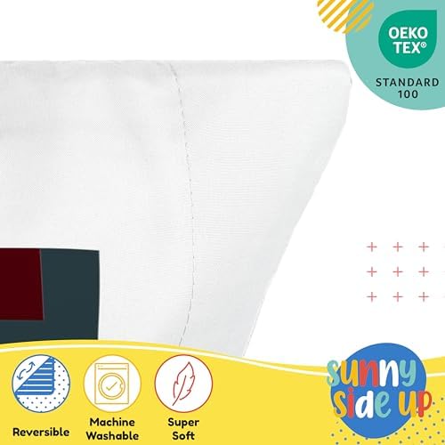 Sunny Side Up Minecraft Mobs Reversible Pillowcases