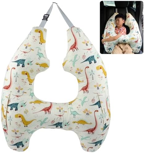 FASTSPOK H-Shape Car Pillow for Kids and Adults
