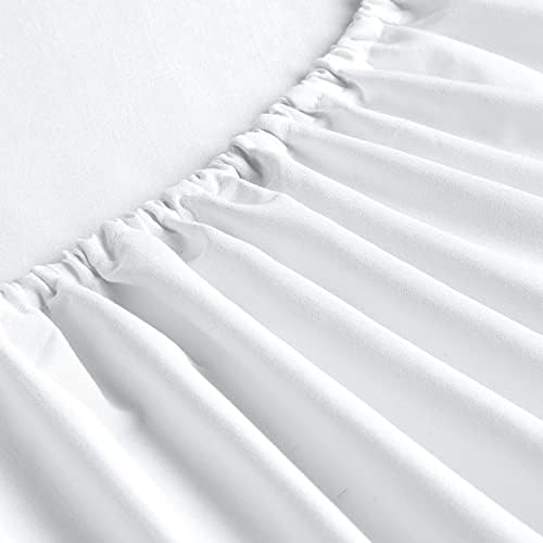 FreshCulture Twin Fitted Sheets 6 Pack Deep Pocket Soft Microfiber