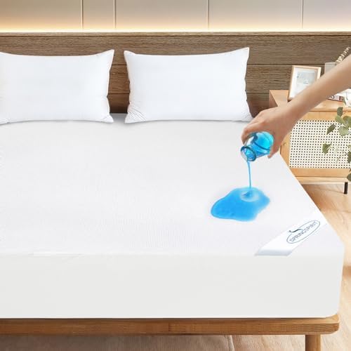 SPRINGSPIRIT Twin Mattress Protector Waterproof Soft Breathable