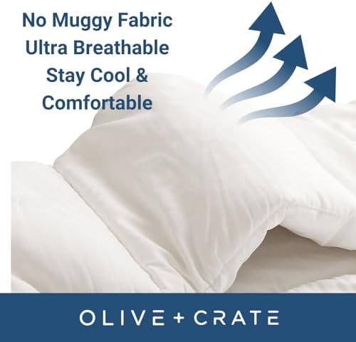 Olive Crate Bamboo Viscose King Comforter 102x90