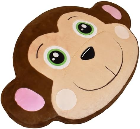 Comfy Monkey Inflatable Floor Cushion for Kids Ages 3 1