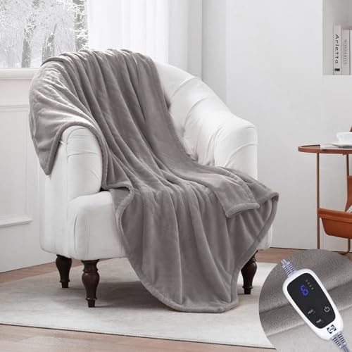 Sealy Electric Blanket Throw with 6 Heat Settings