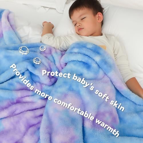 Soft Fuzzy Throw Blanket for Kids and Adults