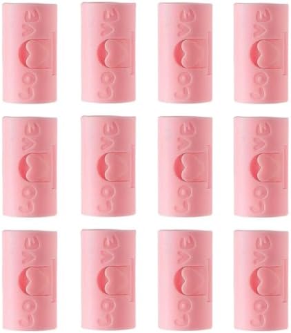 12 PCS Pink Bed Sheet Grippers - Adjustable Bedding Holders