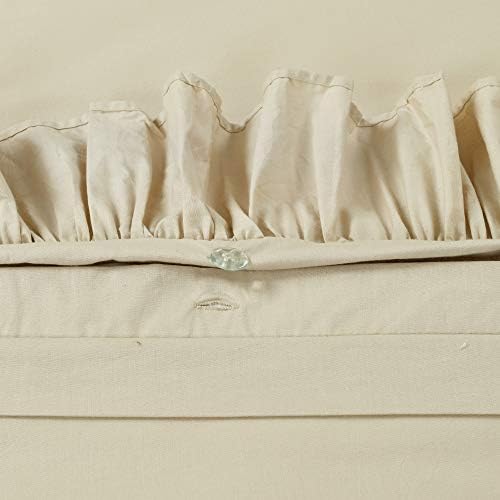 Lush Decor Reyna Ruffle Blanket King Size Wheat