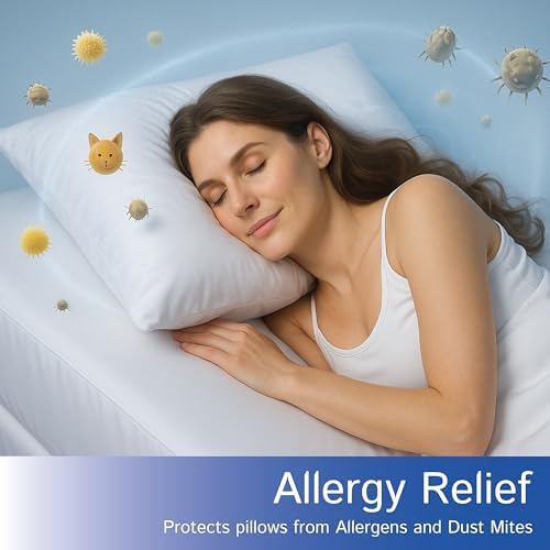 Four Seasons Essentials Body Pillow Protector 21x55 Waterproof