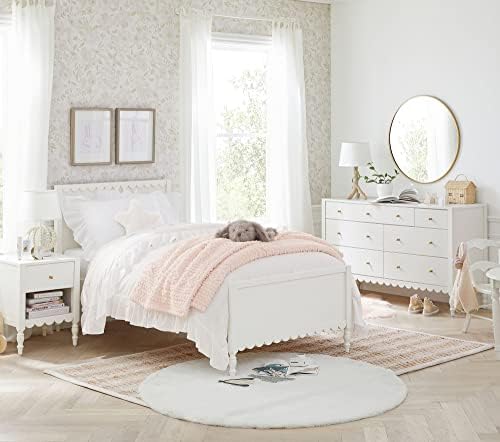 Brandream Organic Cotton Duvet Cover Set 2pcs TwinTwin XL White