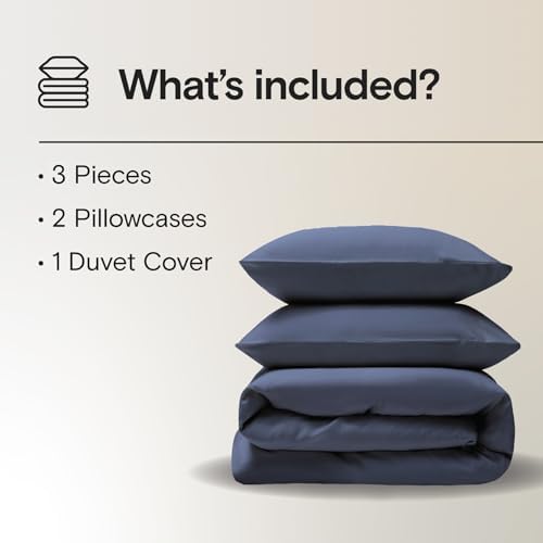 DOZ Duvet Cover Set Bamboo Viscose Cooling 106x90