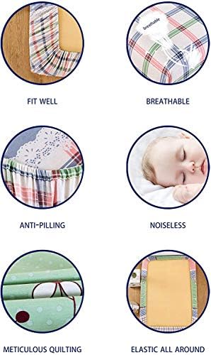 Feelyou Building Blocks Fitted Sheet Twin Size Kids Toy Bedding Set
