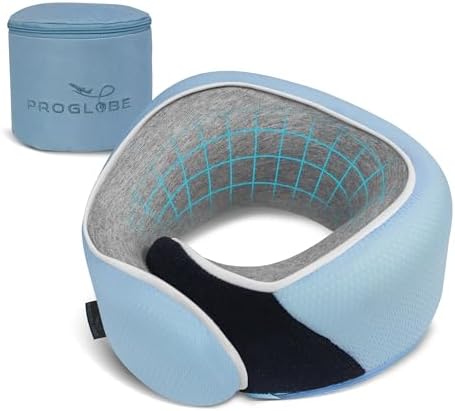 Proglobe Junior Travel Neck Pillow - Ergonomic Soft Washable Ages 413