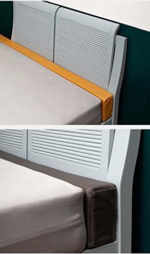 YURRO PU Leather Gap Filler Pillow Soft Headboard Support Bedside Protection