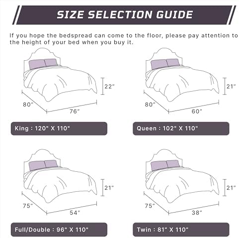 Better Trends Chenille Bedspread King Size 100 Cotton