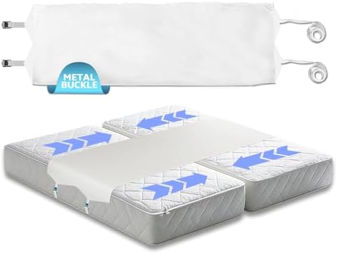 AINTE Twin to King Bed Converter with Straps and Buckles 1