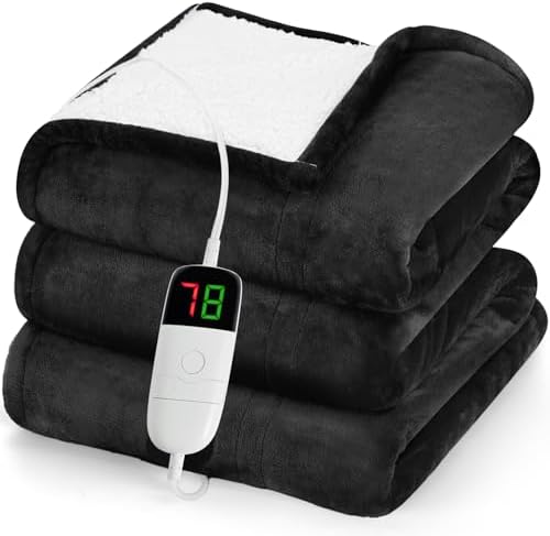 Greenoak Heated Blanket - 50X60 10 Heat Levels 500W ETL Certified