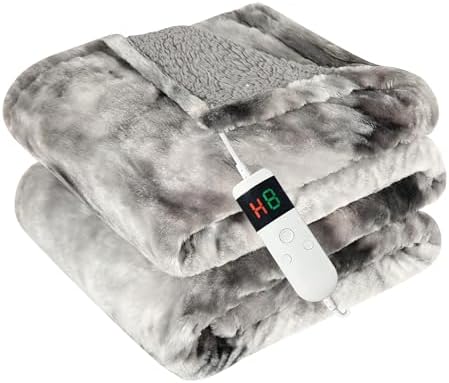 Cushious 50x60 Electric Heated Throw Blanket
