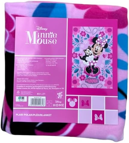 Disney Minnie Mouse Cozy Throw Blanket