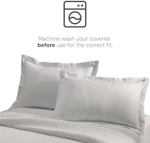 Courtyard by Marriott Textured Coverlet - White Queen