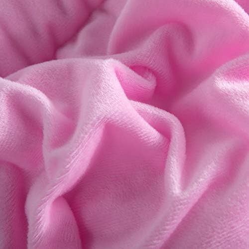 Wajade Faux Fur Rainbow Comforter Set - 3PC Fluffy Shaggy Bedding