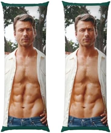 VICRRY Glenn Actor Powell Body Pillow Case 20x54