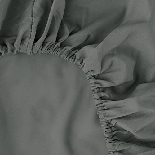 Ghooss Dark Gray Full Size Fitted Sheet 1