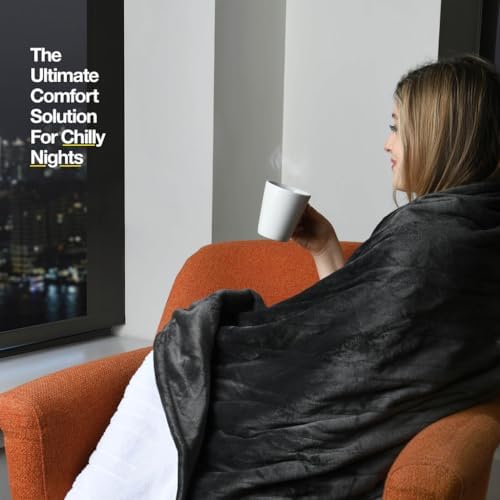 Medical King Heated Blanket - 50x60 Gray 10 Heating Settings