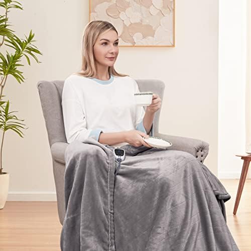 Sealy Electric Blanket Throw with 6 Heat Settings