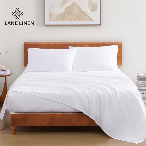 Lane Linen 100 Organic Cotton Twin Sheets Set