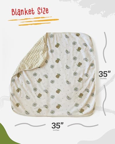Star Wars Mandalorian Baby Plush Blanket - 0-12 Months
