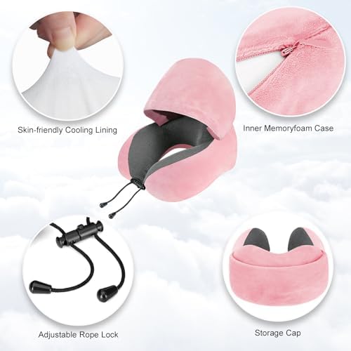 Cirorld Travel Pillow for Head and Neck Support
