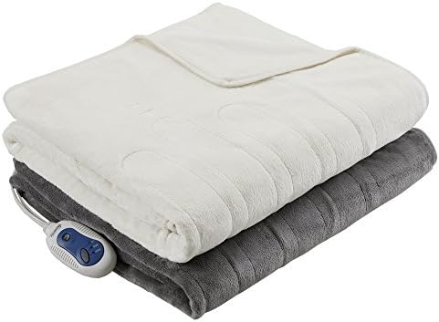 Beautyrest Foot Pocket Soft Microlight Plush Electric Throw