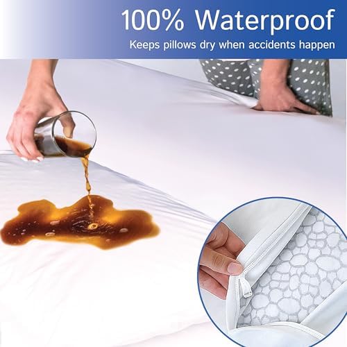 Four Seasons Essentials Body Pillow Protector 21x55 Waterproof
