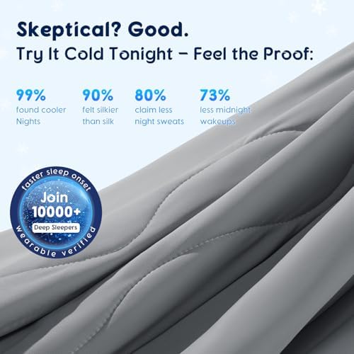 Gehtmnl Cooling Comforter for Hot Sleepers