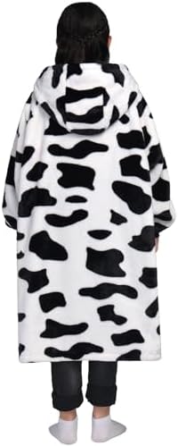 Waitu Fluffy Wearable Blanket for Kids Teens